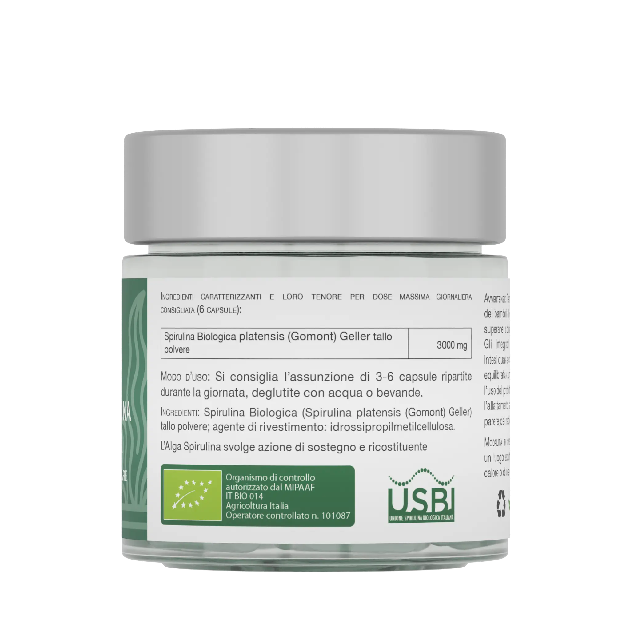 Alga Spirulina Italiana Biologica